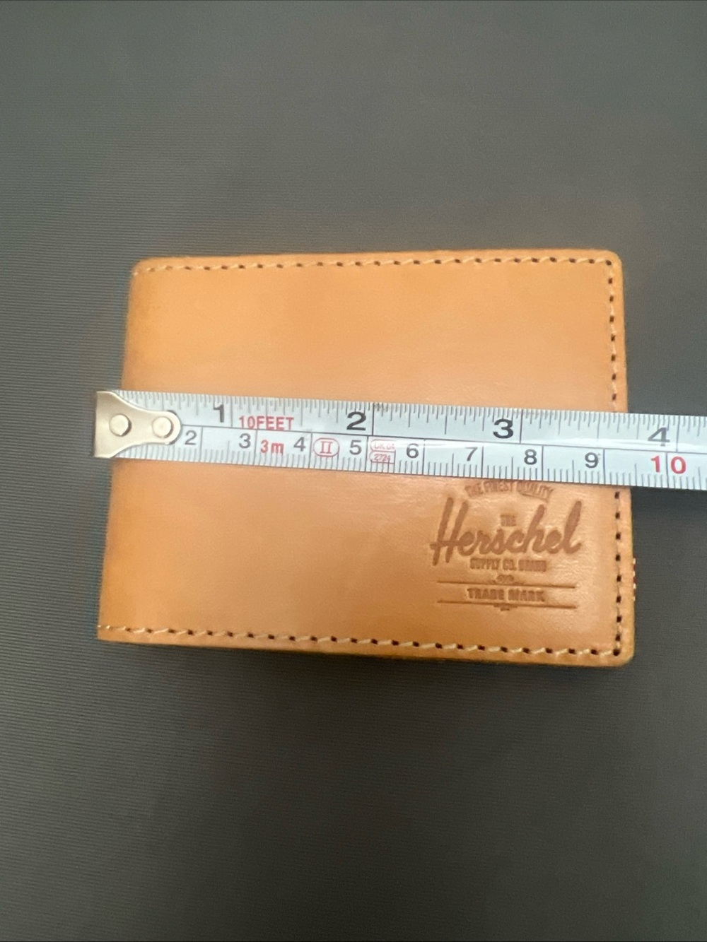 Herschel Supply Company Tan Leather Card Holder - Picture 6 of 6